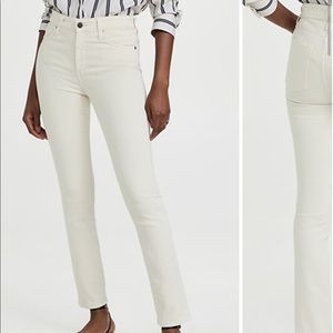 Ag Adriano Goldschmied Super Skinny Ankle The Legging Ankle in Crème Size 27R